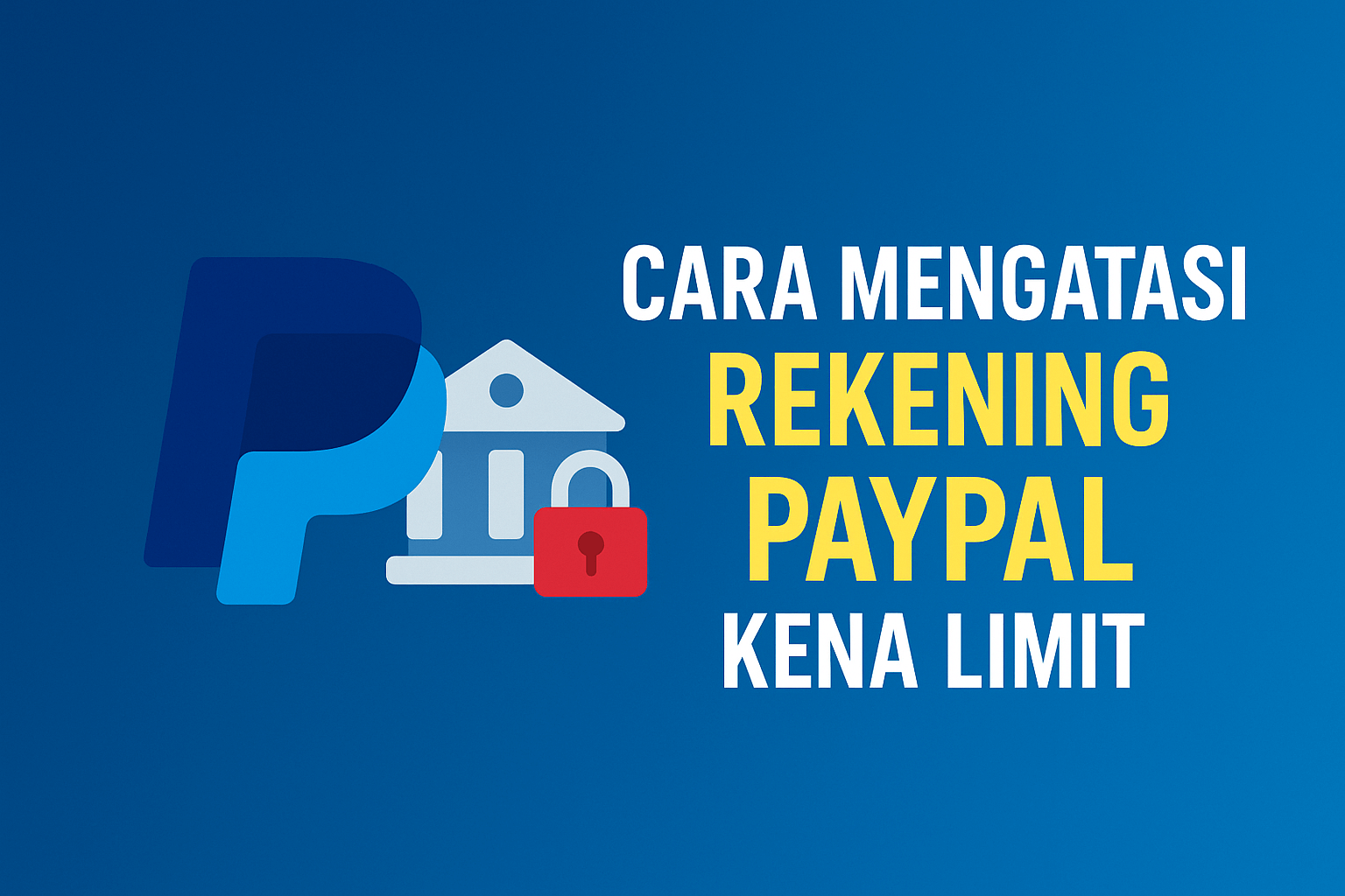 Cara Mengatasi Rekening PayPal Kena Limit