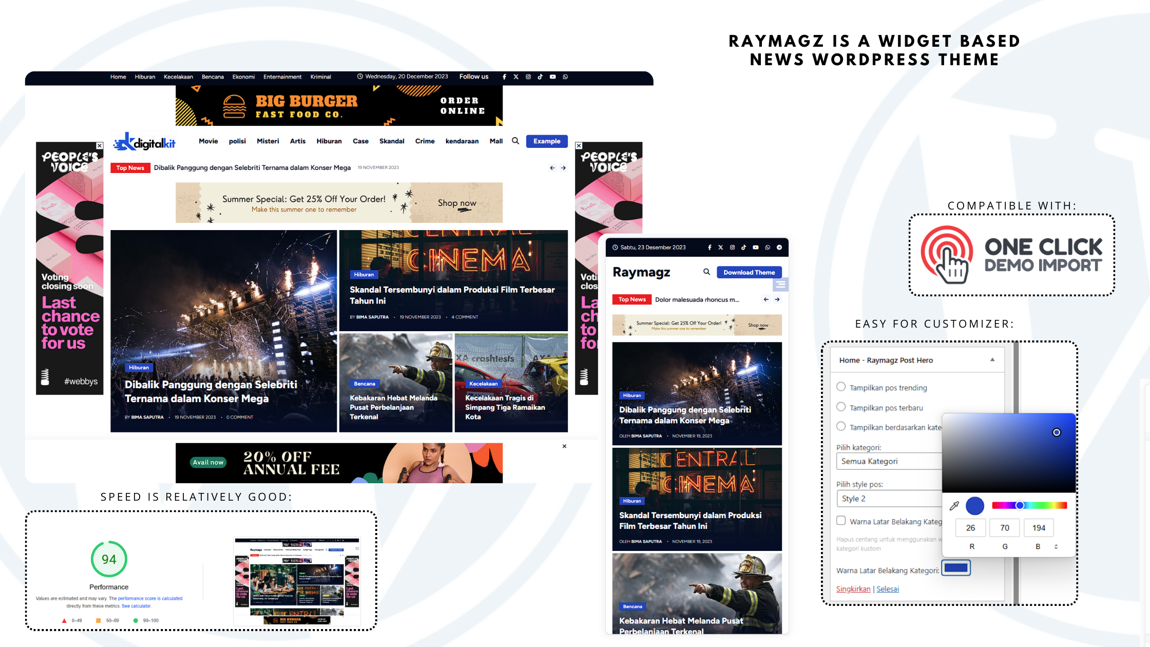 theme Raymagz